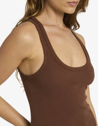 Womens Base Rib Maxi Dress