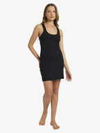 Womens Base Rib Mini Dress