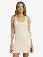 Womens Base Rib Mini Dress