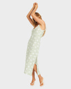 Womens Blossom Slip Midi Dress