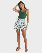 Womens Khloe Wrap Mini Skirt
