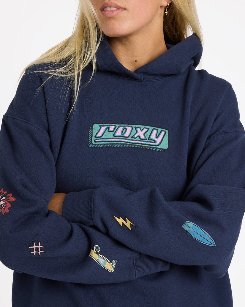 Womens Going Back Pullover Hoodie