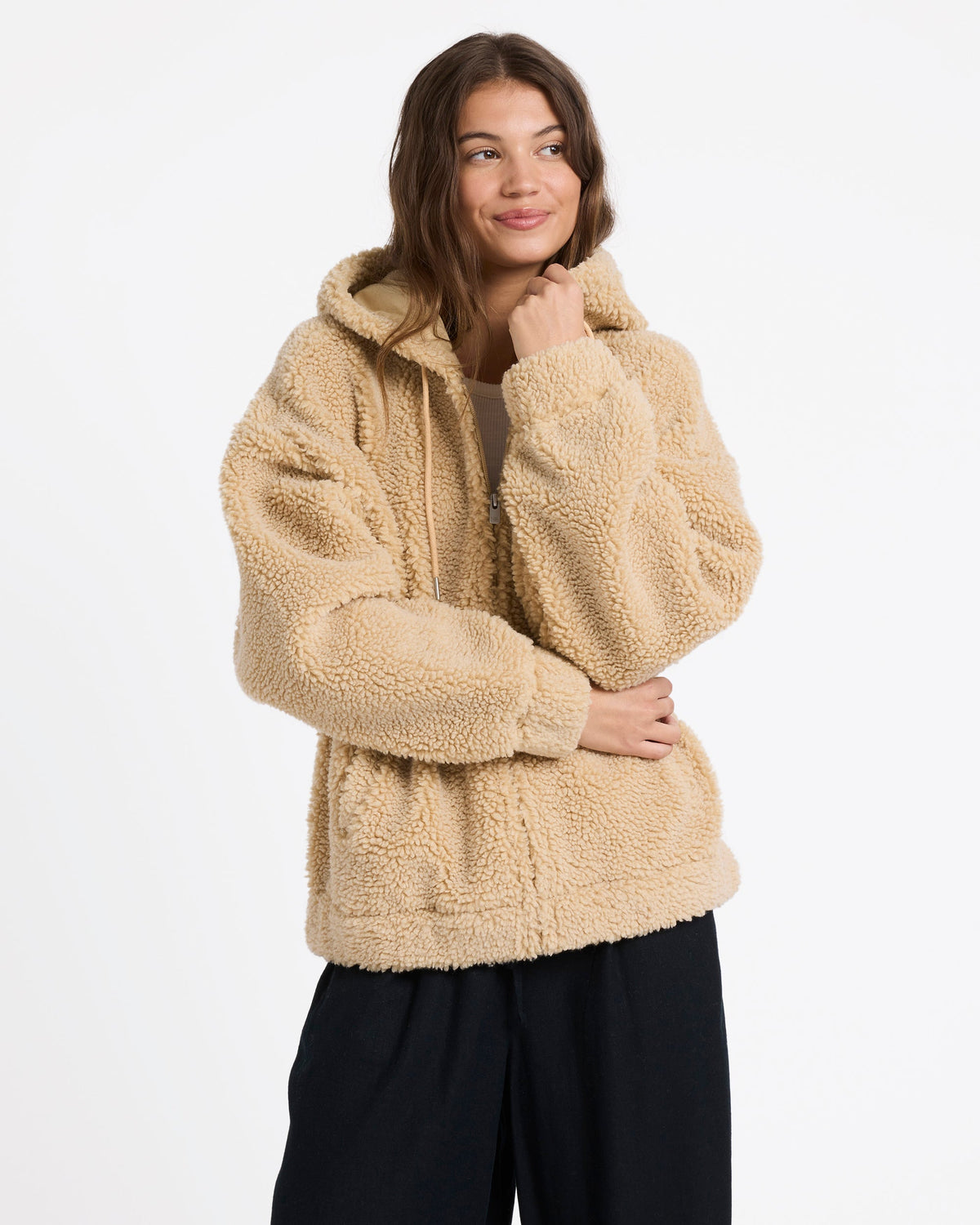 Womens City Track Fleece Jacket