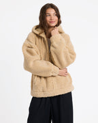 Womens City Track Fleece Jacket