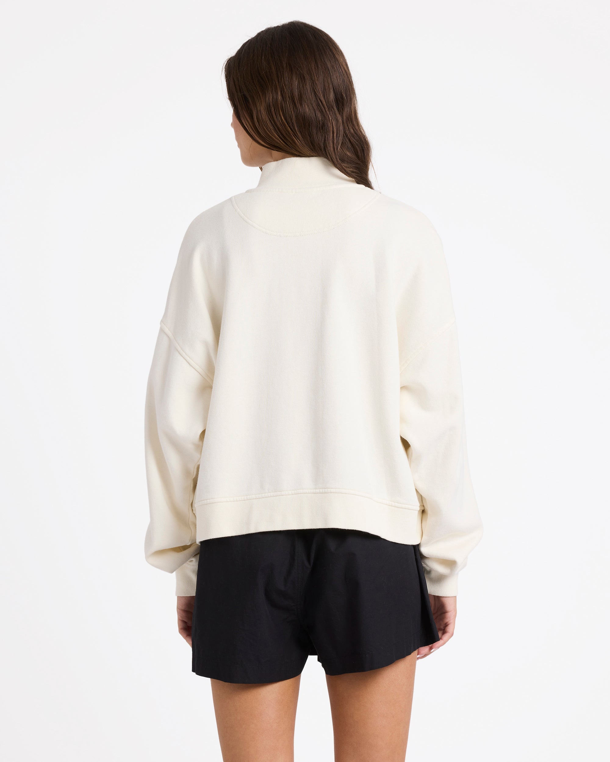 Womens Movin Up Half Zip Fleece Jumper