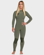 Womens 3/2Mm Elite Xtra Stretch Chest Zip Wetsuit