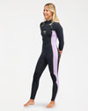Womens 3/2mm Rise Natural Full Zip Wetsuit