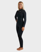 Womens 4/3mm Swell Natural Chest Zip Wetsuit