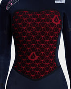 Womens 3/2mm Swell Natural Back Zip Wetsuit