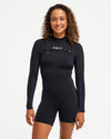 Womens 2mm Elite Xtra Stretch FullZip Long Sleeve Springsuit