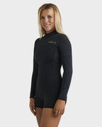 Womens 2Mm Swell Natural Long Sleeve Springsuit