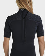 Womens 2Mm Swell Natural Back Zip Springsuit