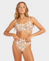 Womens Garland High Waist Bikini Bottom
