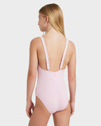 Girls 8-16 Daisy Check One Piece