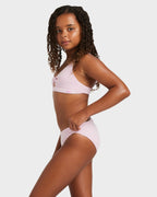 Girls 8-16 Daisy Check Bralette Two Piece