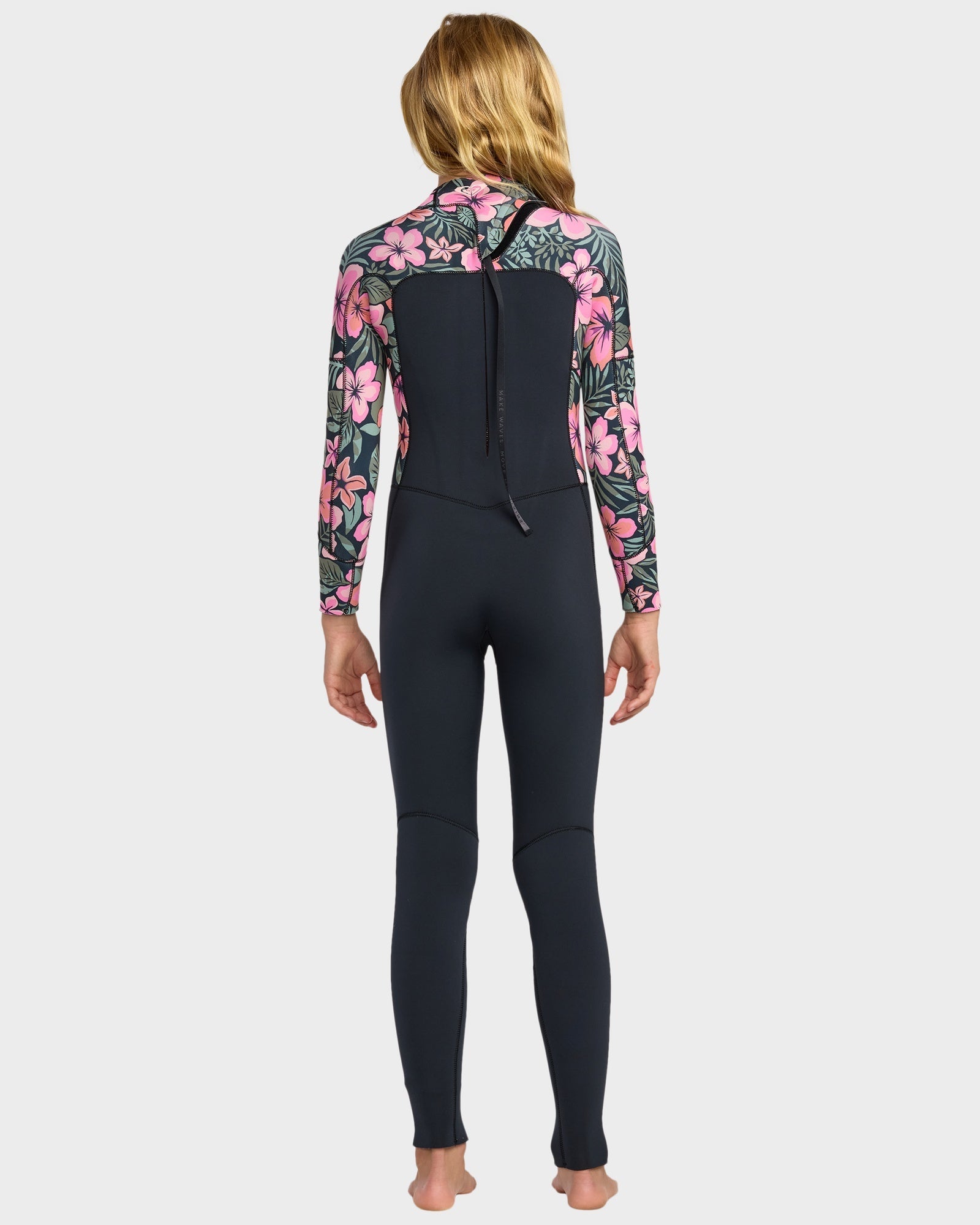Girls 8-16 4/3mm Swell Natural Back Zip Wetsuit