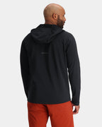 Mens Gridweb Zip Up Hooded Jacket