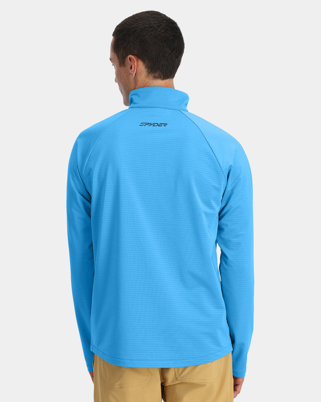 Mens Gridweb Half Zip Fleece Jumper