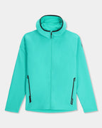 Mens Gridweb Shellfleece Zip Up Hoodie