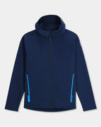 Mens Gridweb Shellfleece Zip Up Hoodie
