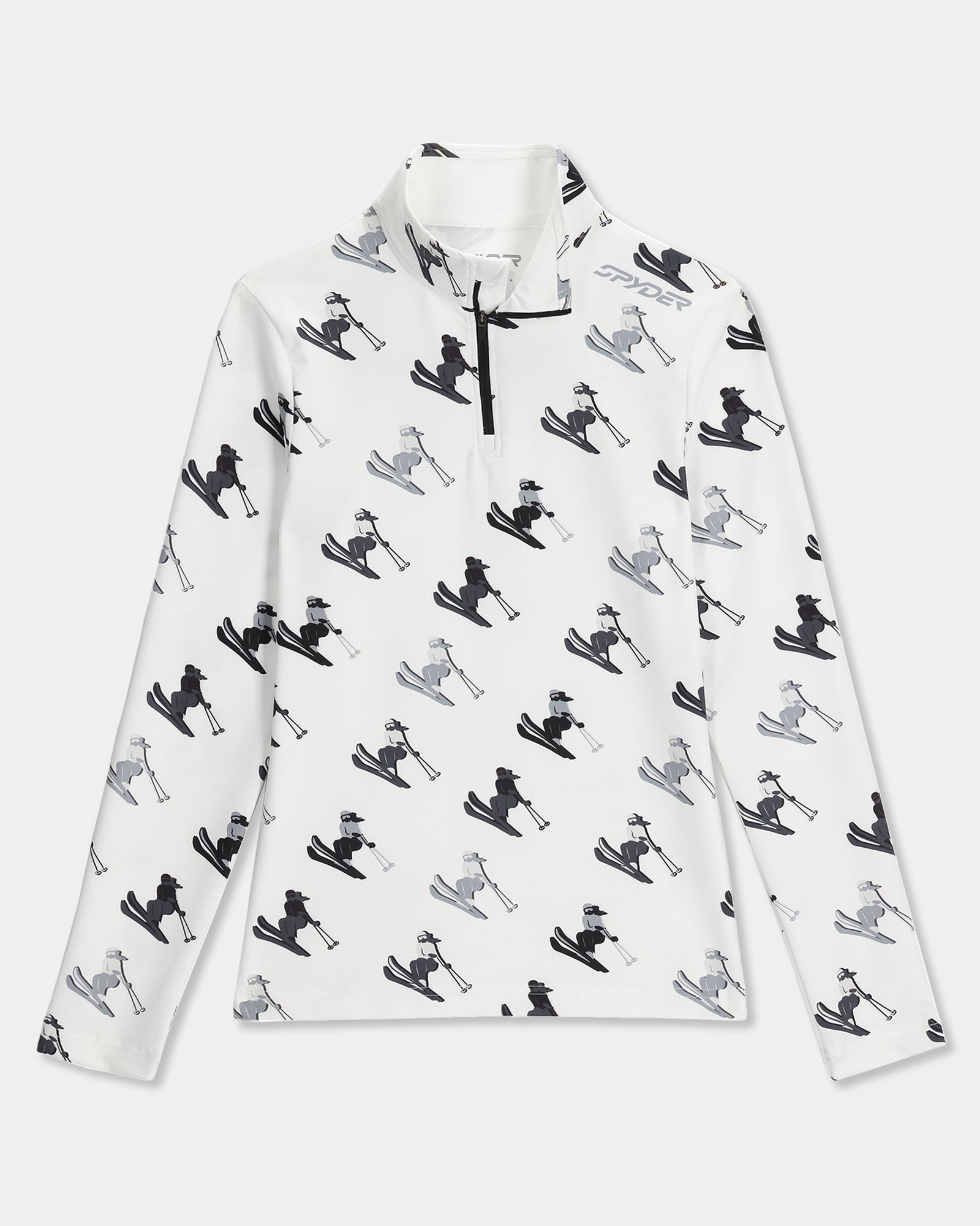 Womens Vivid Half Zip Jumper