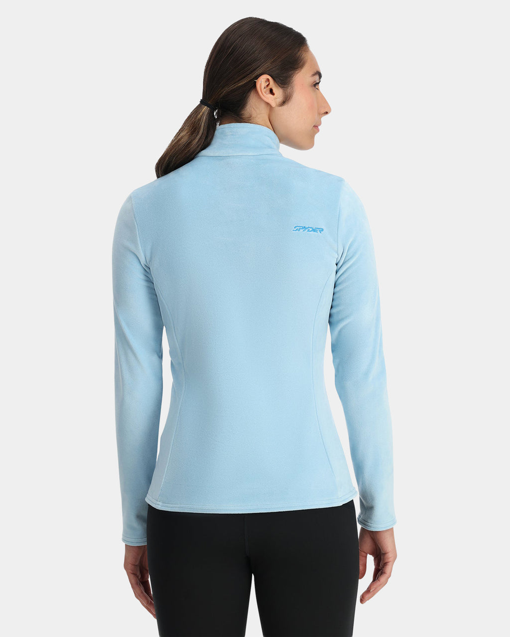 Womens Shimmer Bug Half Zip Fleece Jumper