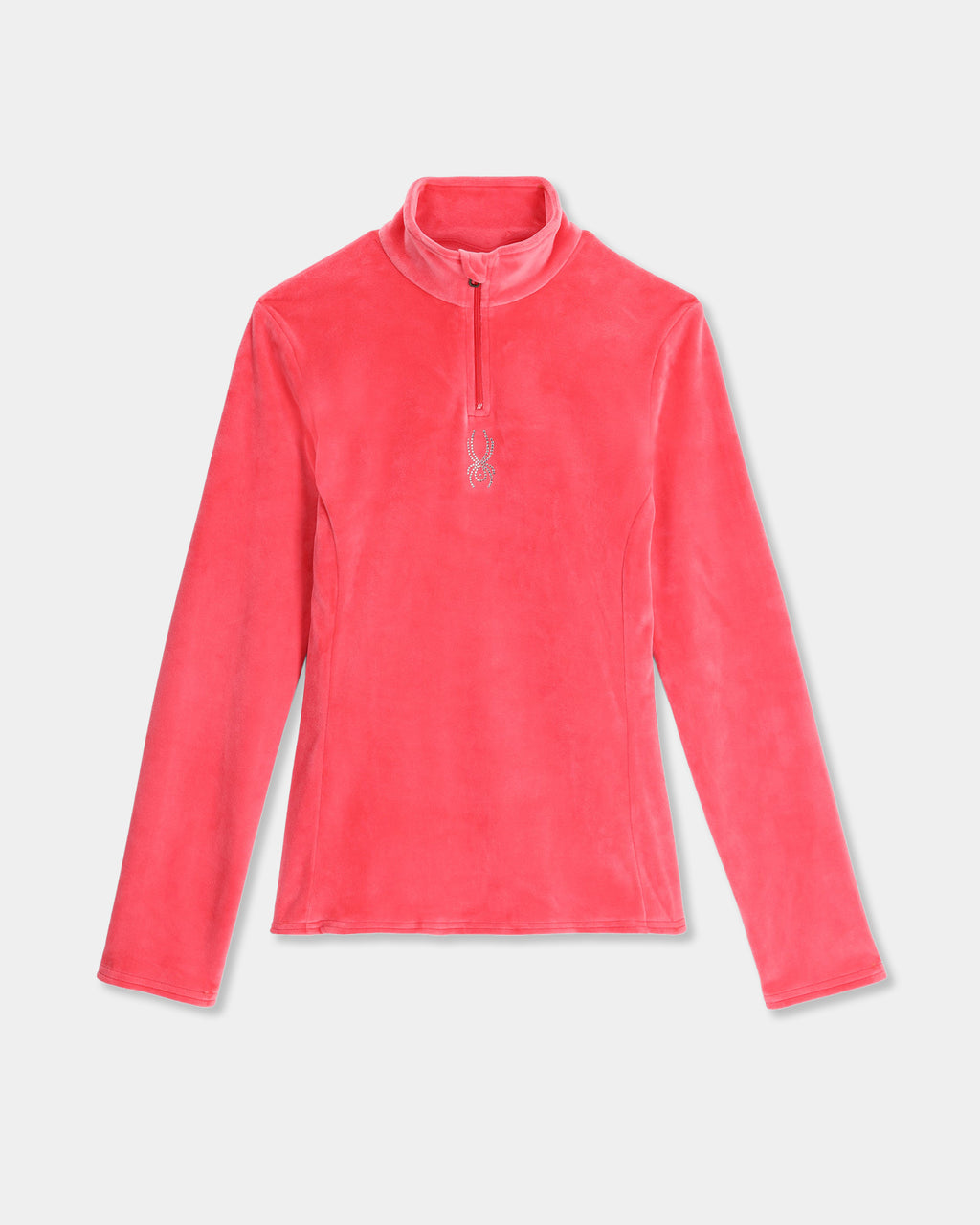 Womens Shimmer Bug Half Zip Fleece Jumper