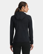 Womens Gridweb Zip Up Hoodie