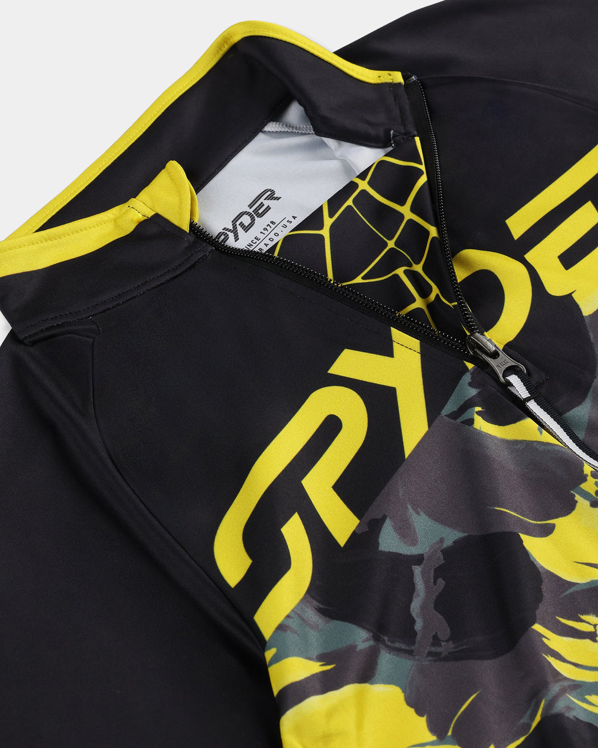 Boys 8-16 Camo Half Zip Jumper