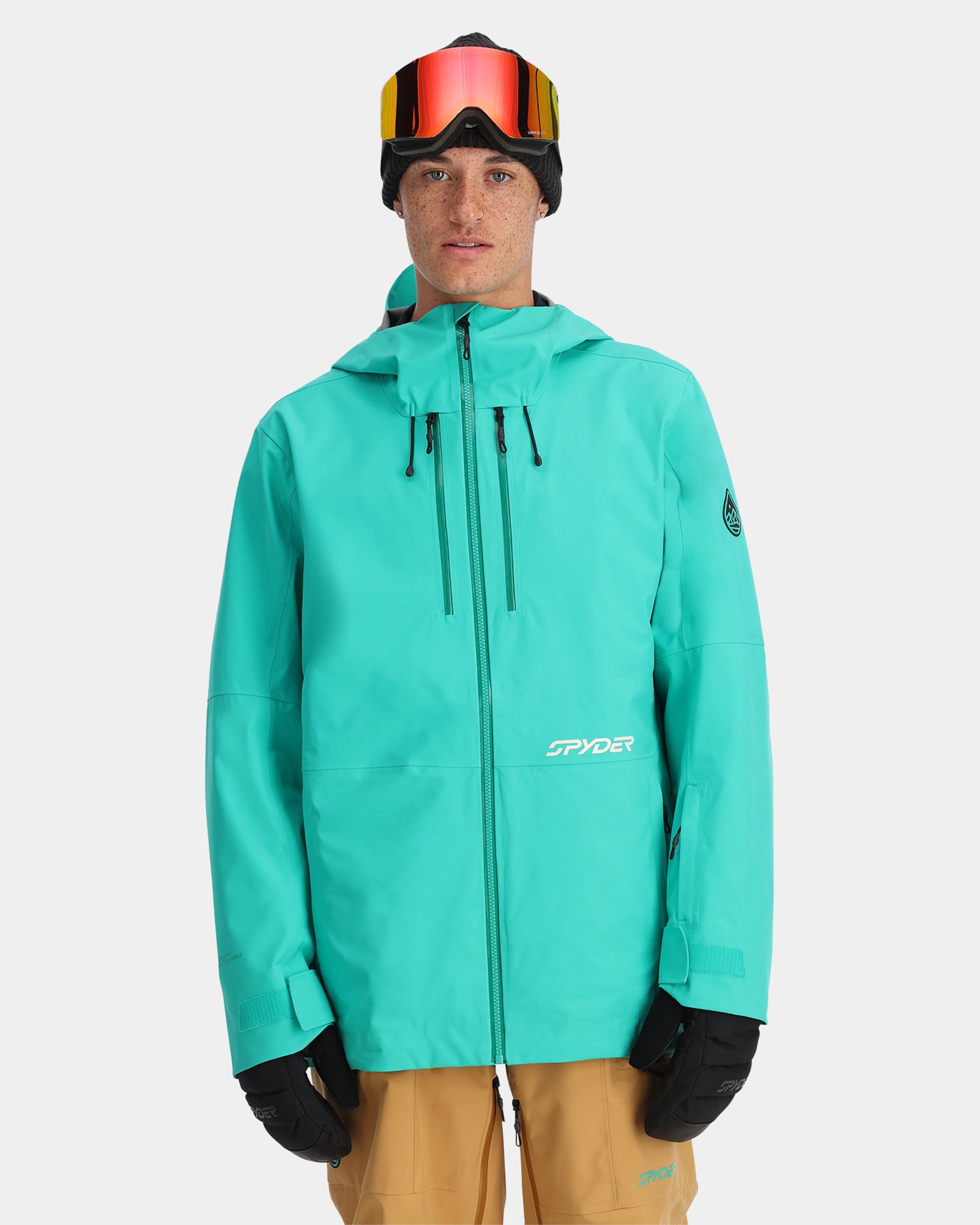 Mens Jagged Shell Snow Jacket