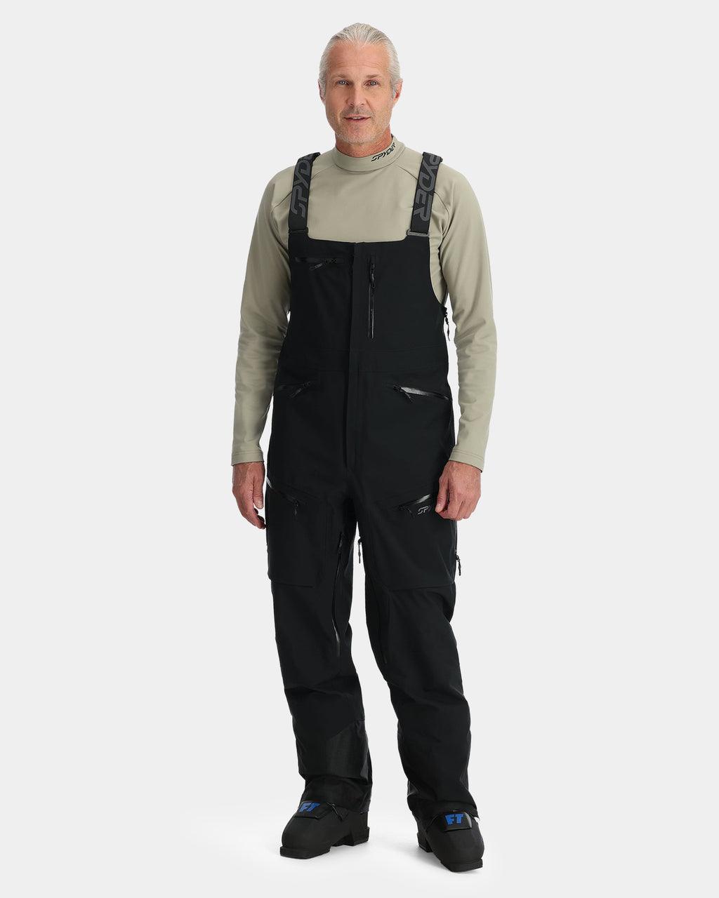 Mens Sanction Bib Shell Snow Pants