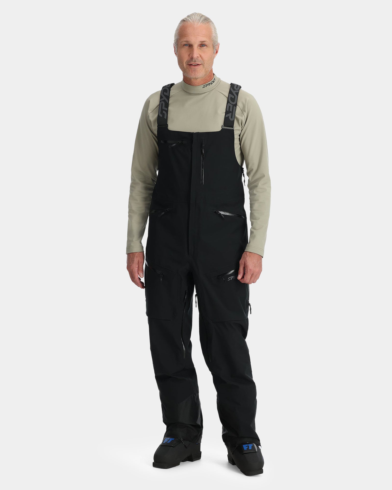 Mens Sanction Bib Shell Snow Pants