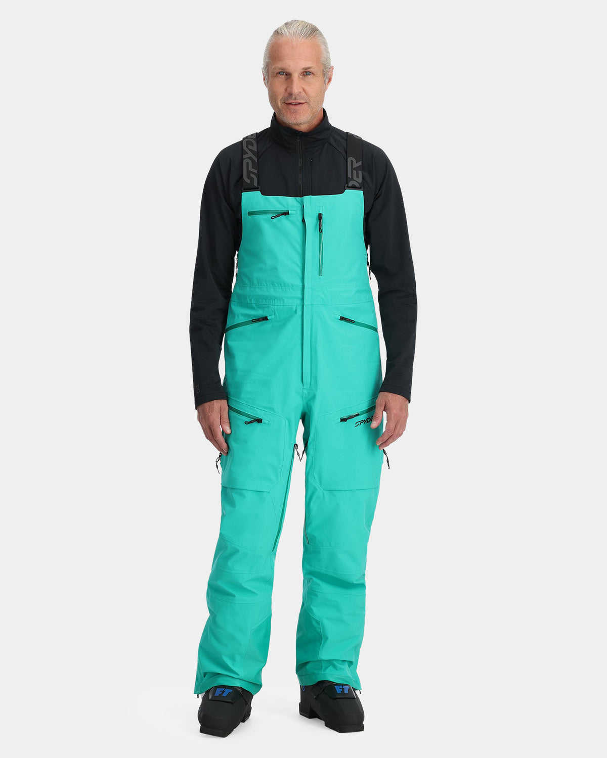 Mens Sanction Bib Shell Snow Pants