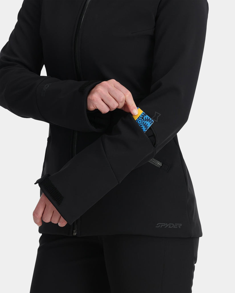 Womens Glacial Softshell Snow Jacket