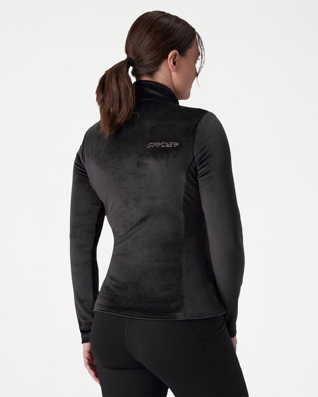 Womens Shimmer Bug Crew Neck
