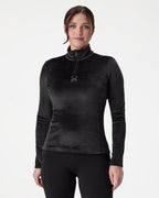 Womens Shimmer Bug Crew Neck