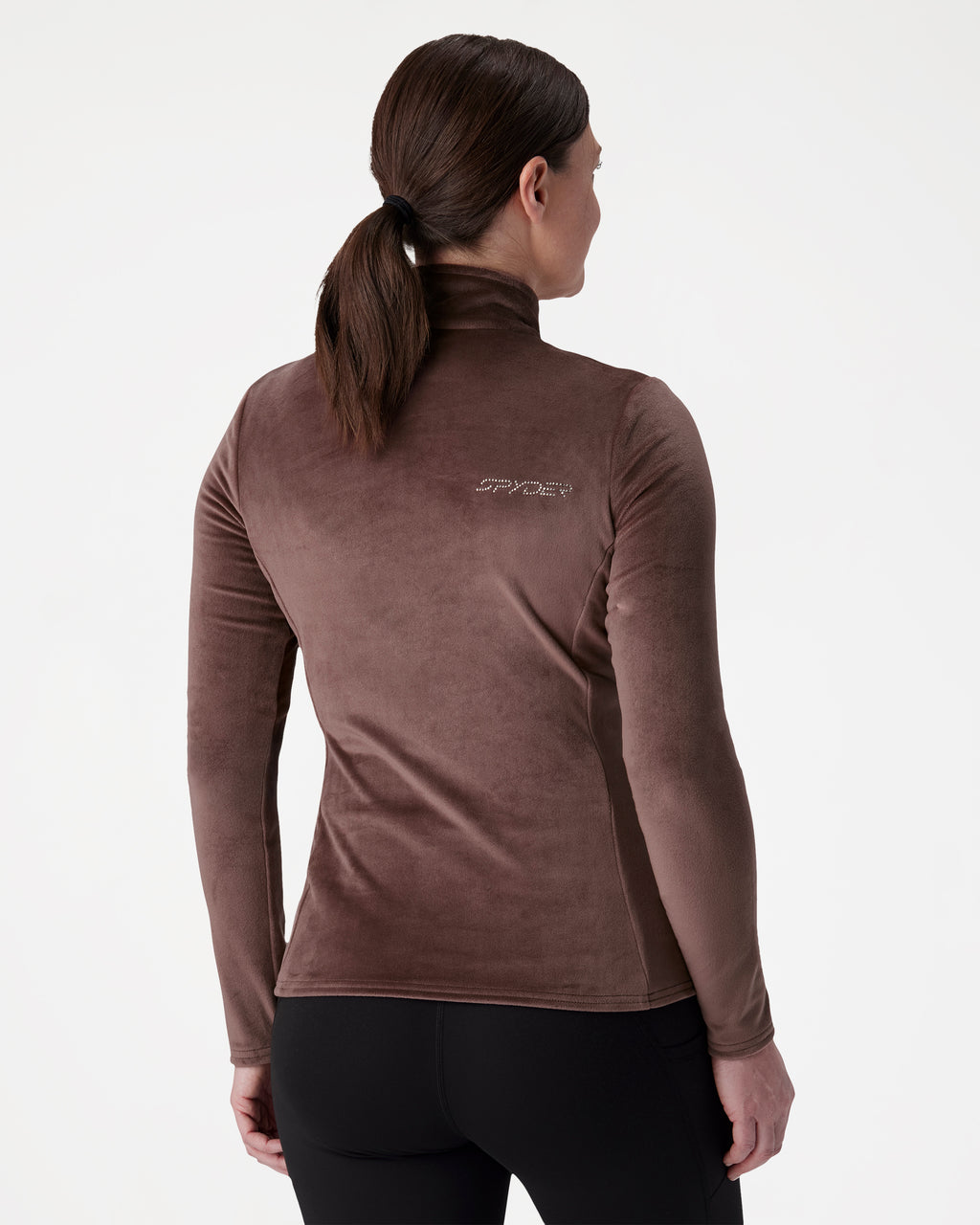 Womens Shimmer Bug Crew Neck