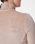 Womens Shimmer Bug Crew Neck
