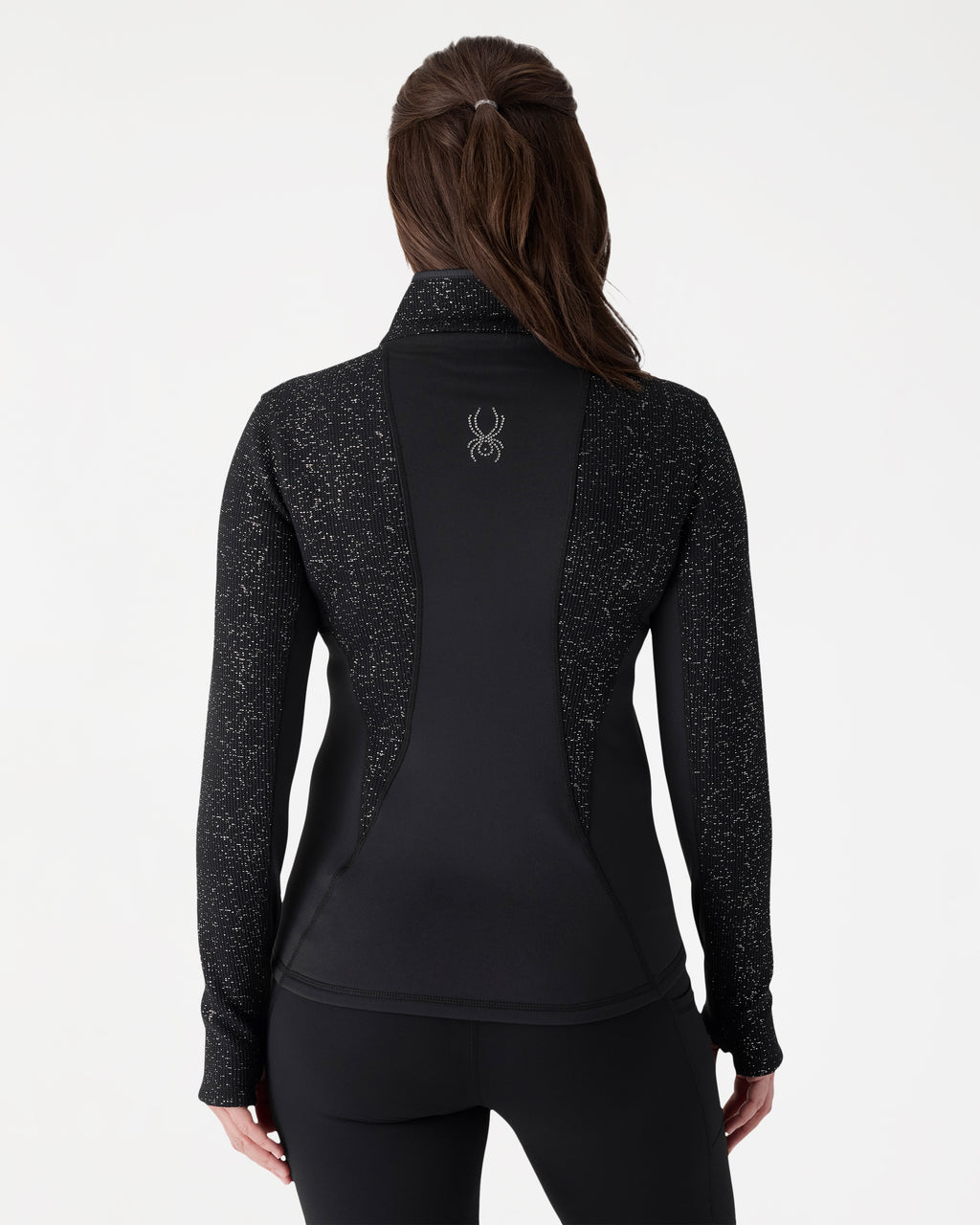 Womens Luxe Full-Zip Sweater