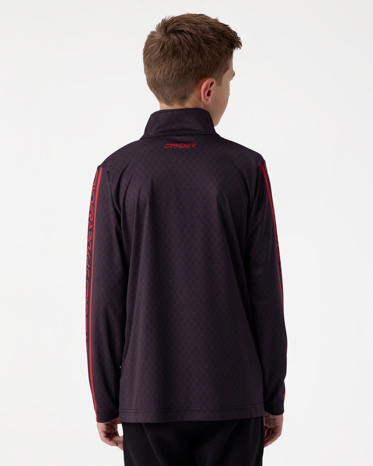 Big Boys Jacobs Half-Zip Long Sleeve Top