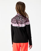 Big Girls Surface Half-Zip Long Sleeve Tops
