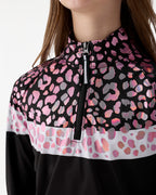 Big Girls Surface Half-Zip Long Sleeve Tops
