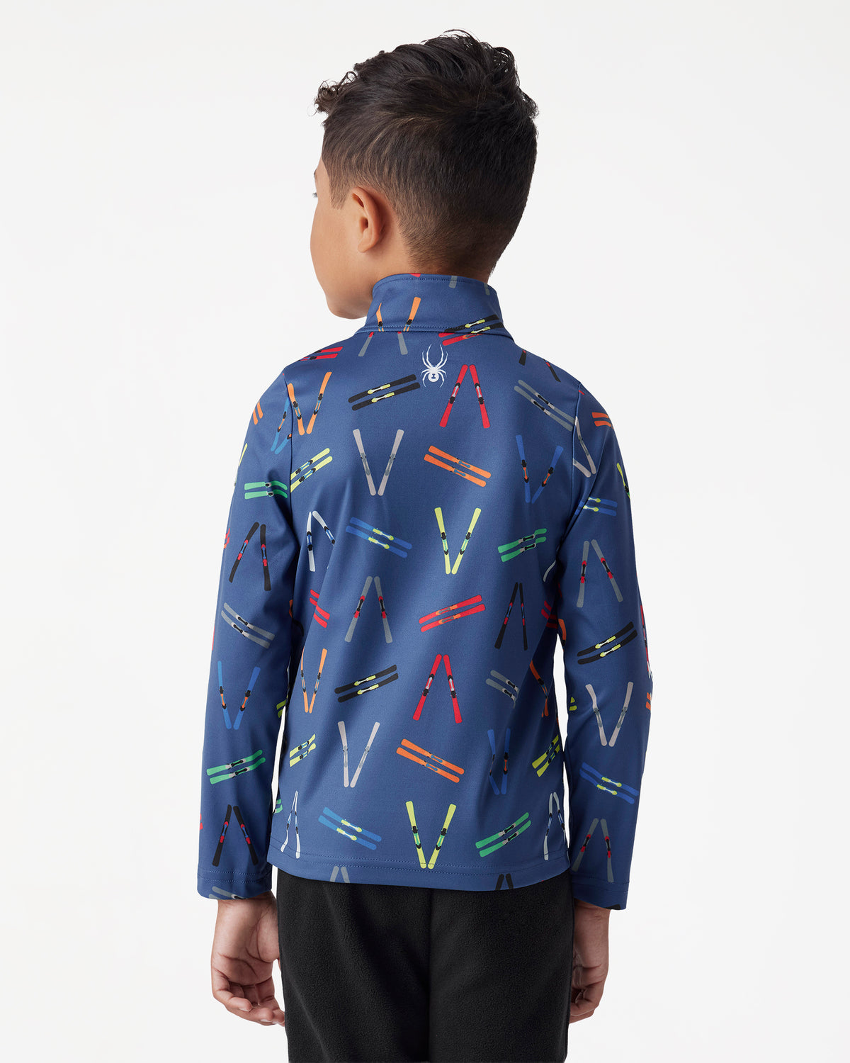 Little Boys Challenge  Half-Zip Long Sleeve Tops
