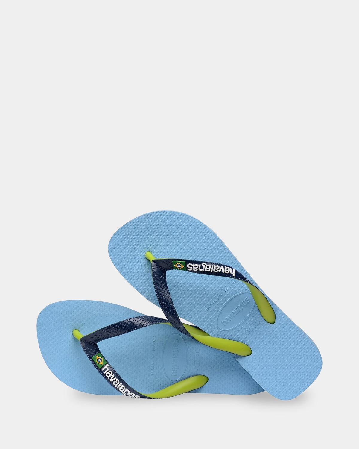 Brazil Mix Light Blue Thongs