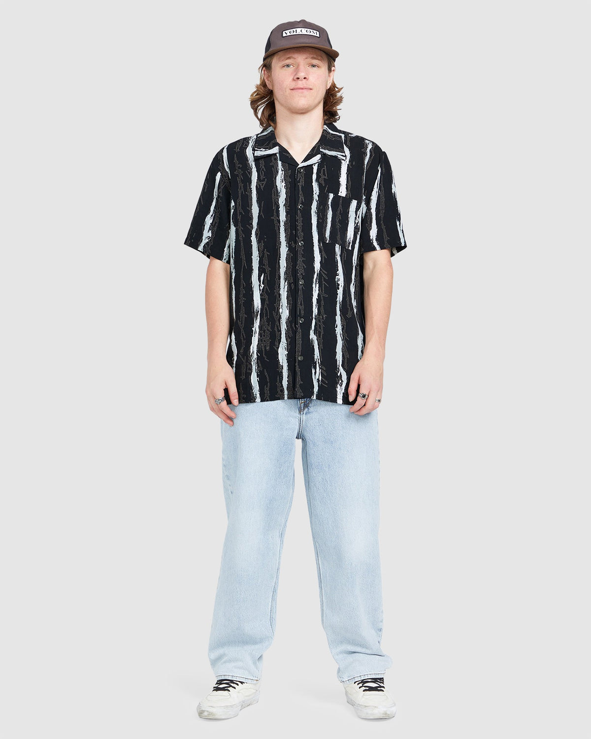 Mens V Ent Hockey Dad Short Sleeve Shirt