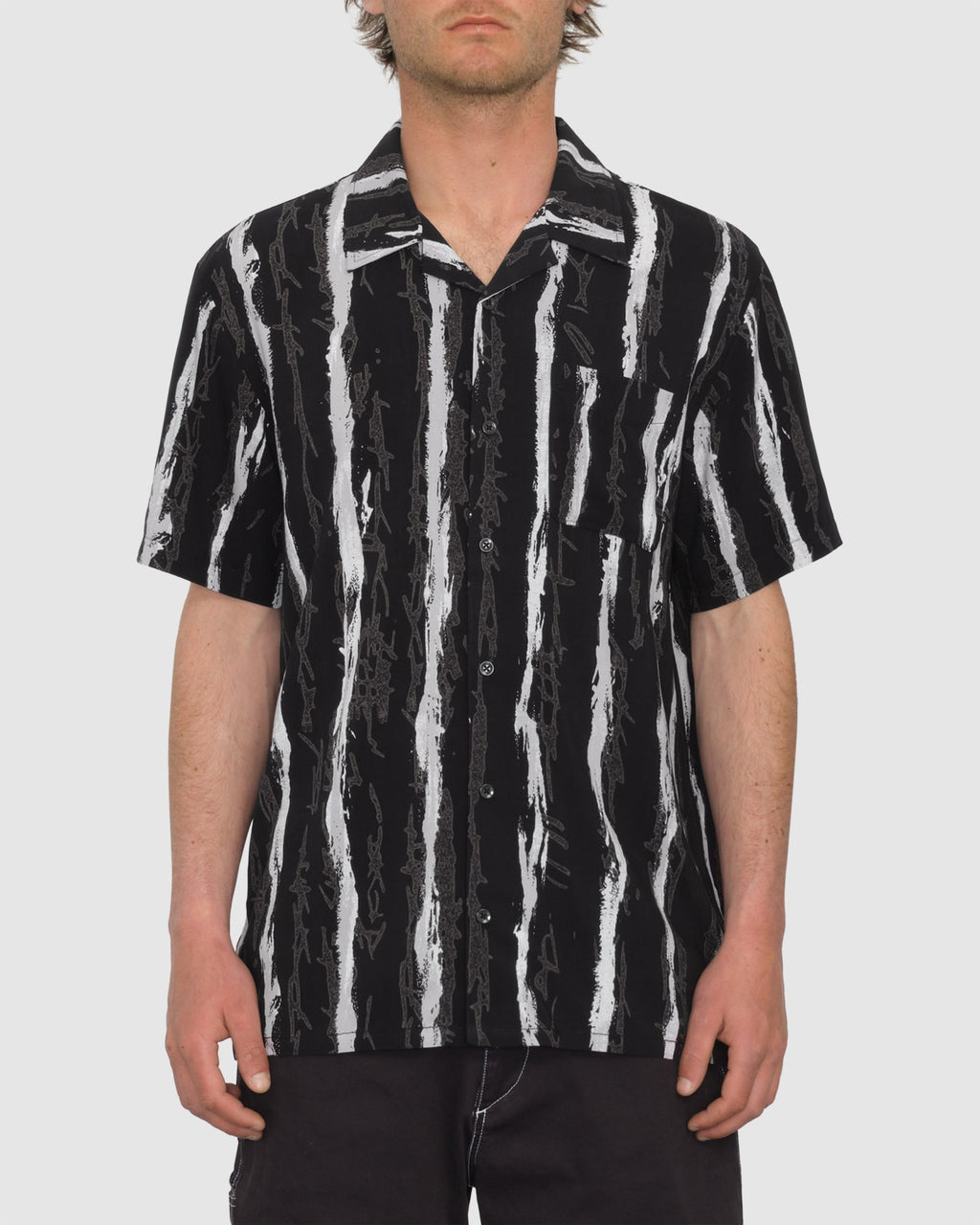 Mens V Ent Hockey Dad Short Sleeve Shirt