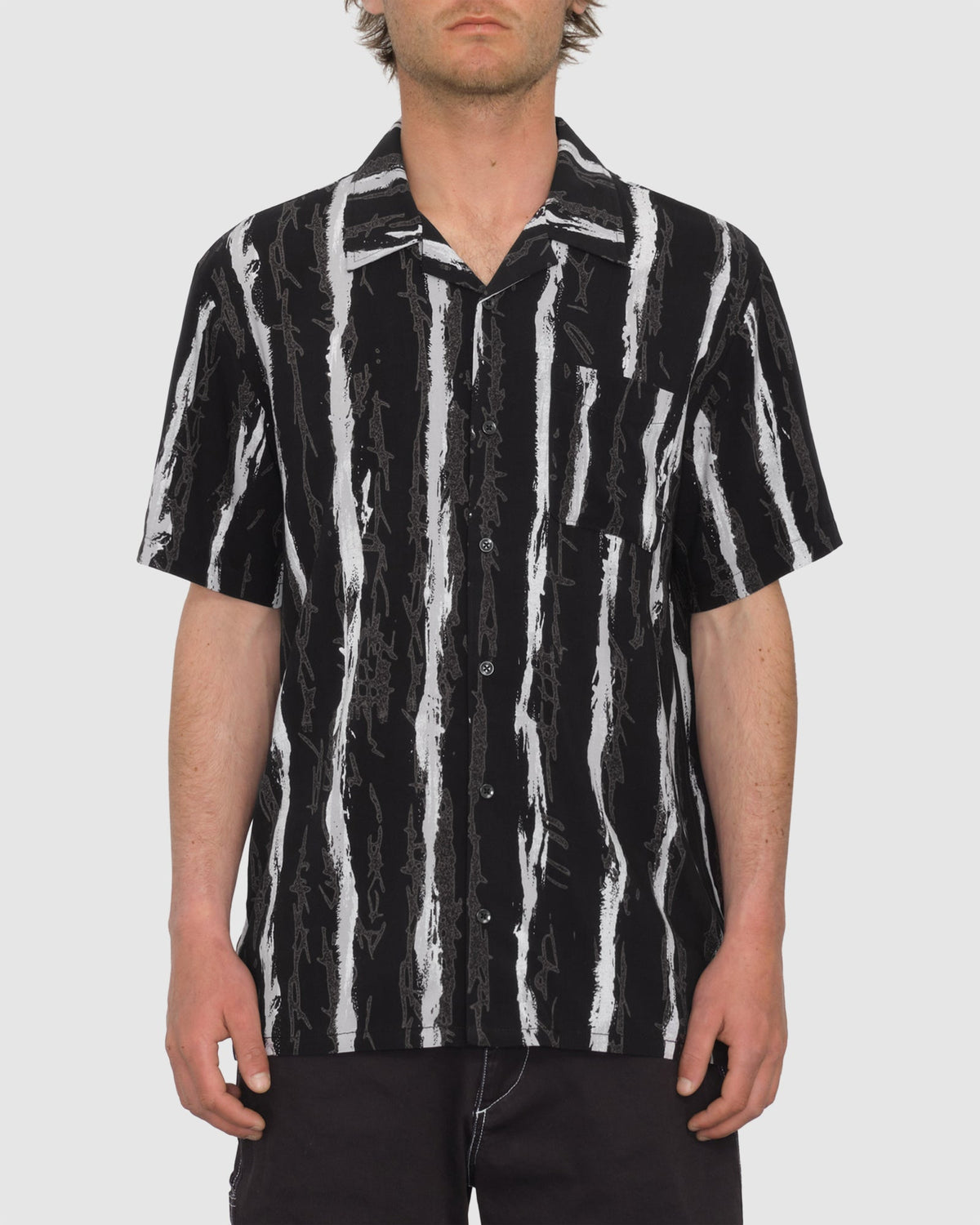 Mens V Ent Hockey Dad Short Sleeve Shirt