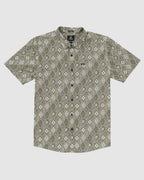 MENS SCALER STONE WOVEN SHORT SLEEVE SHIRT
