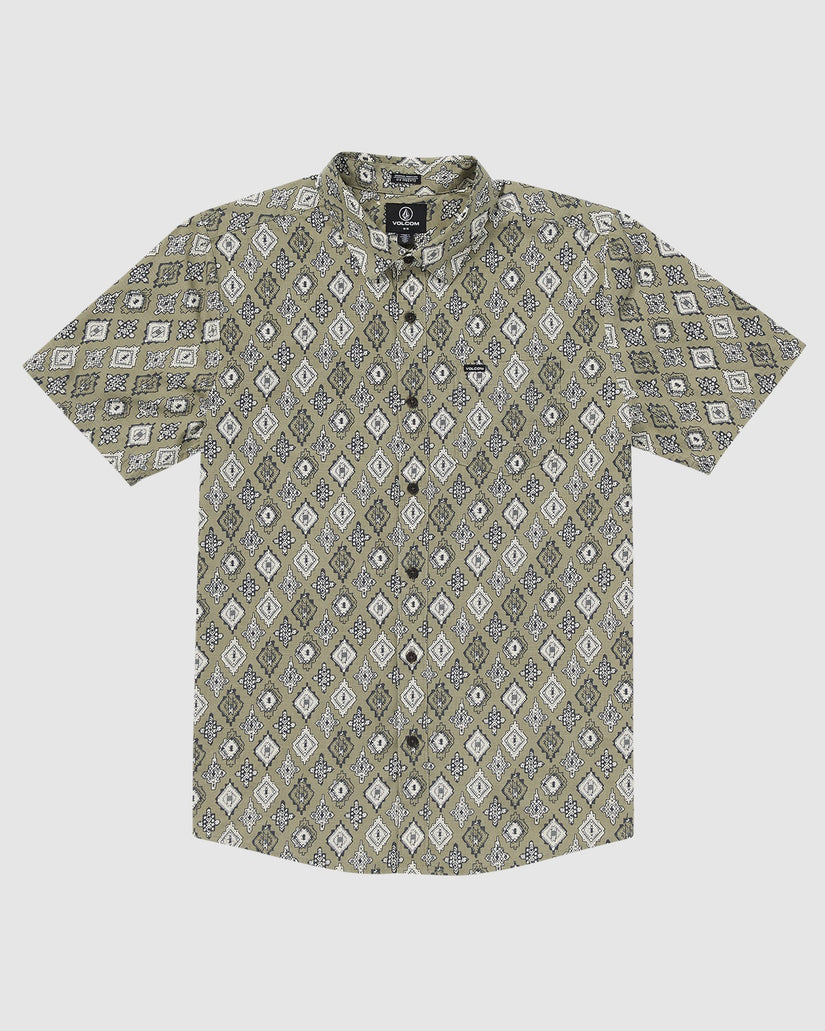 MENS SCALER STONE WOVEN SHORT SLEEVE SHIRT