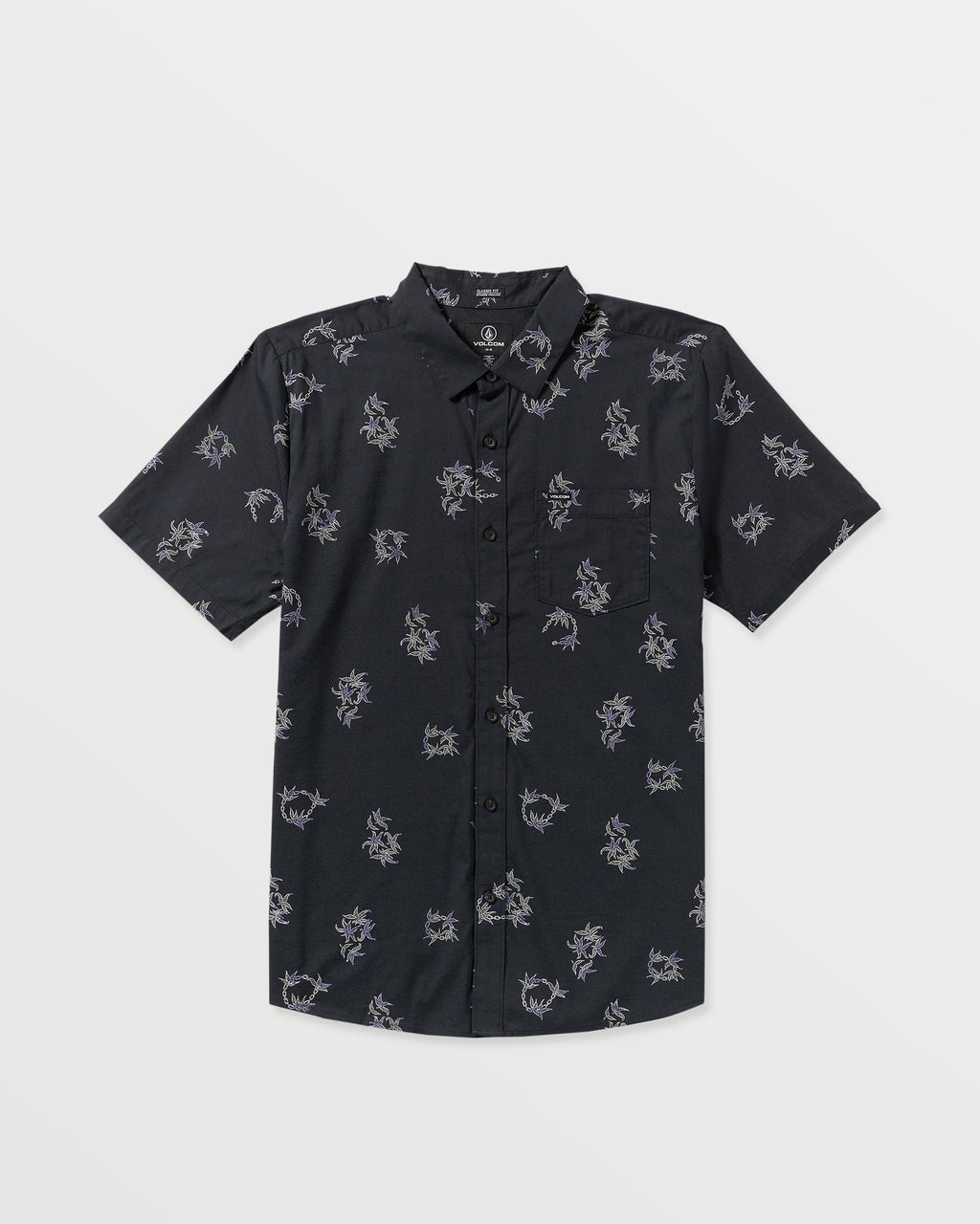 Mens Scaller Stone Woves Short Sleeve Shirt